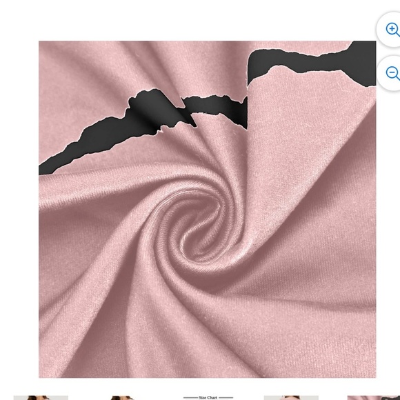 BloomChic Plus Size 2XL Striped Contrast Petal Sleeve T-shirt XL us18-20 - Picture 4 of 4